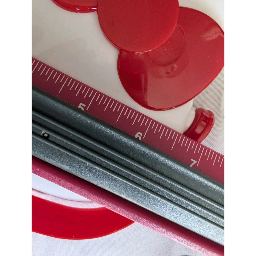 Hello Kitty Mirror Red And White tabletop Vanity Beauty Makeup Cute Kawaii Girls